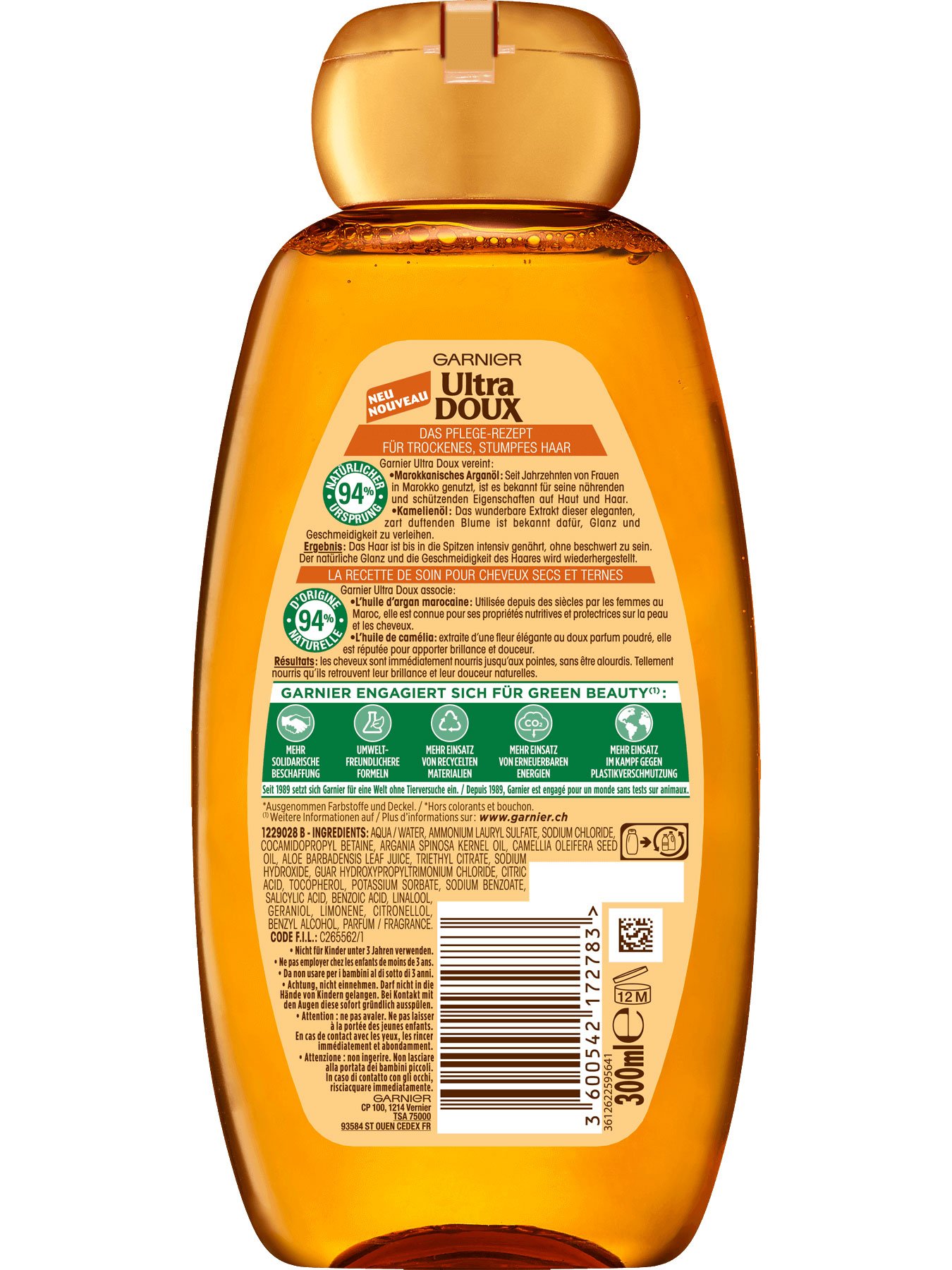 Argan and Camelia Shampoo